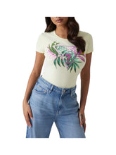 GUESS 2 USCITA Guess T-Shirt Donna Lime - Giallo LIME